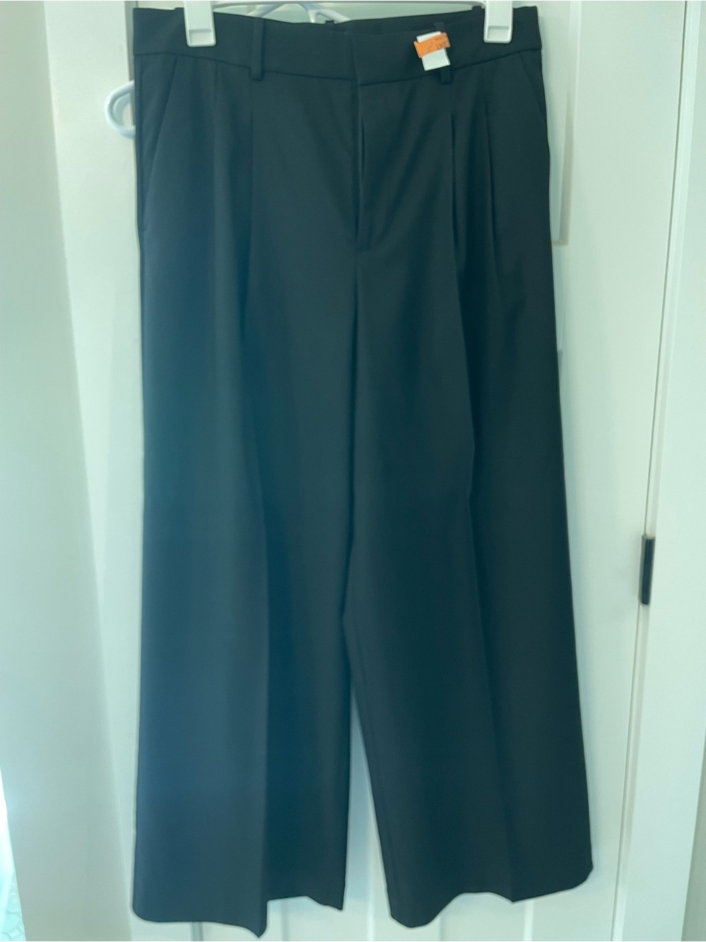 Madewell Black Superwide-Leg Trousers - Picture 5 of 9